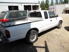 1999 Toyota Tacoma White Extended Cab 2.4L AT 2WD #Z23298